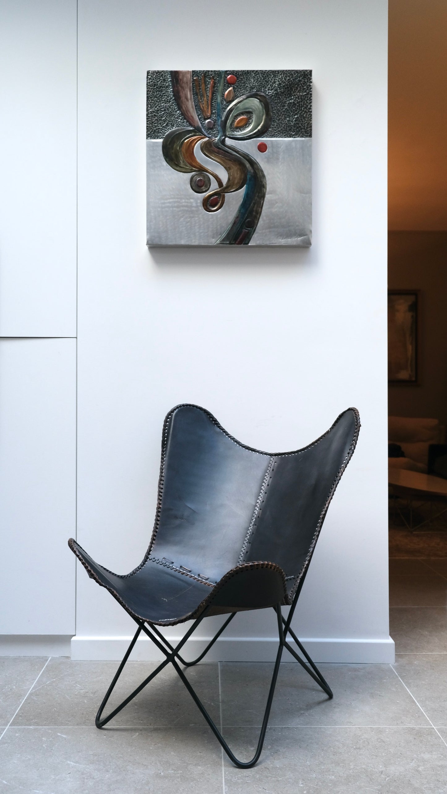 Panneau décoratif en aluminium repoussé GM - Tableaux et Miroirs - La Nouvelle Galerie
