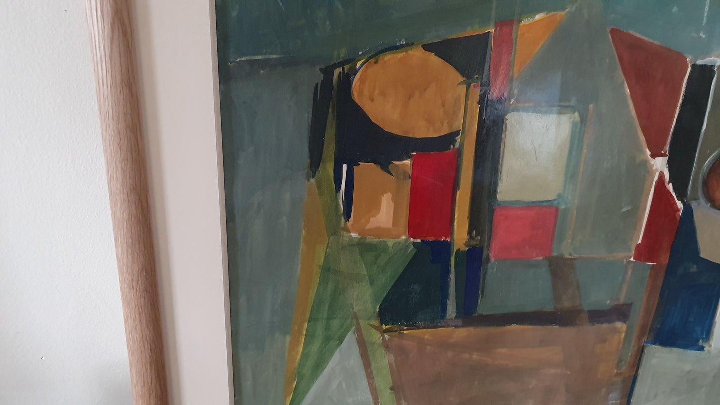Tableau sous-verre de Claude Aliotti - Tableaux et miroirs - La Nouvelle Galerie