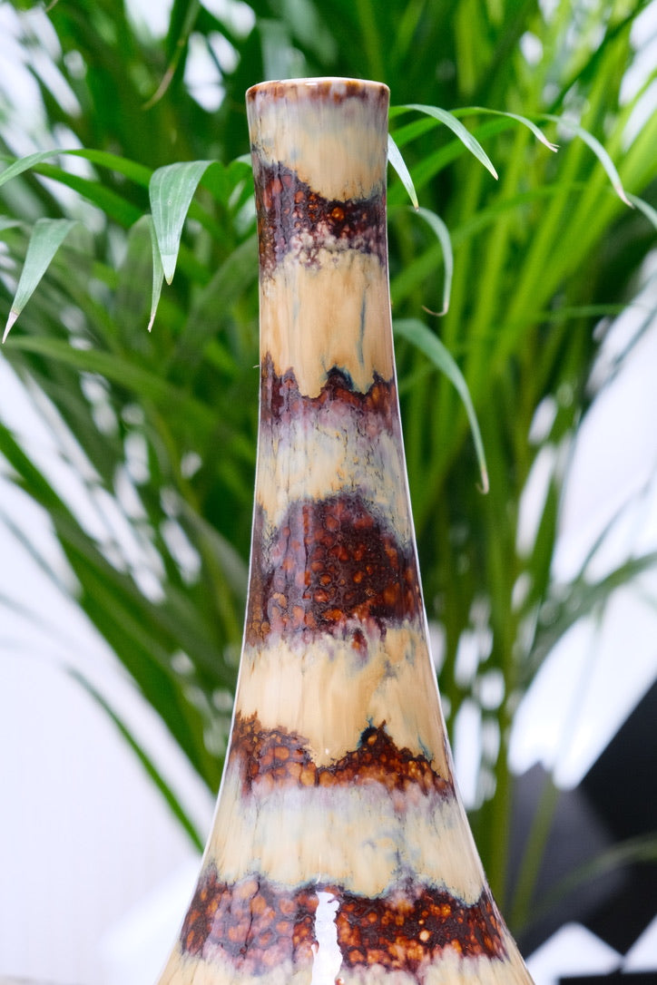 Vase soliflore en céramique émaillée - Objets d'art - La Nouvelle Galerie