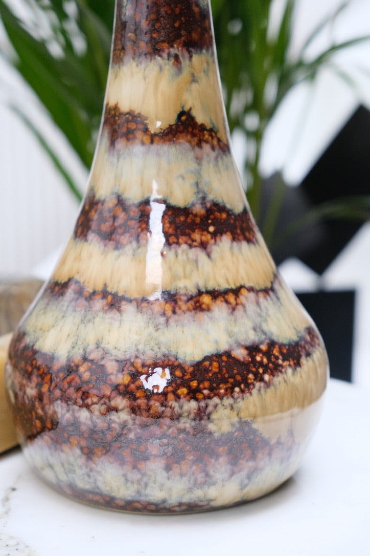 Vase soliflore en céramique vernissée - Objets d'art - La Nouvelle Galerie