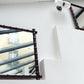 Paire de miroirs en bois imitation bambou - Tableaux & Miroirs - La Nouvelle Galerie