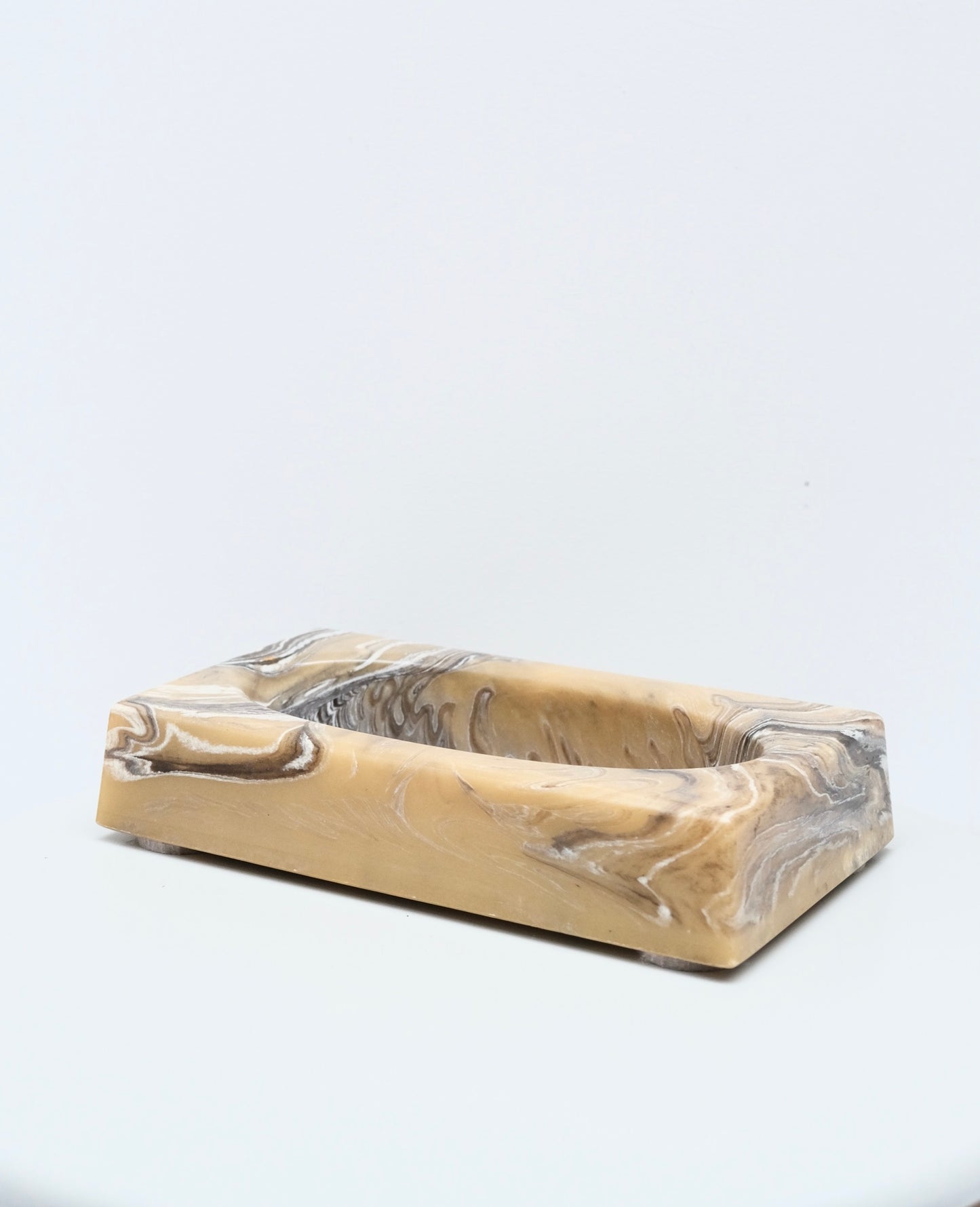 Grand cendrier ou vide-poche marbré - Arts décoratifs - La Nouvelle galerie