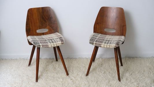 Paire de chaises Lollipop de Frantisek Jirak - Assises - La Nouvelle Galerie