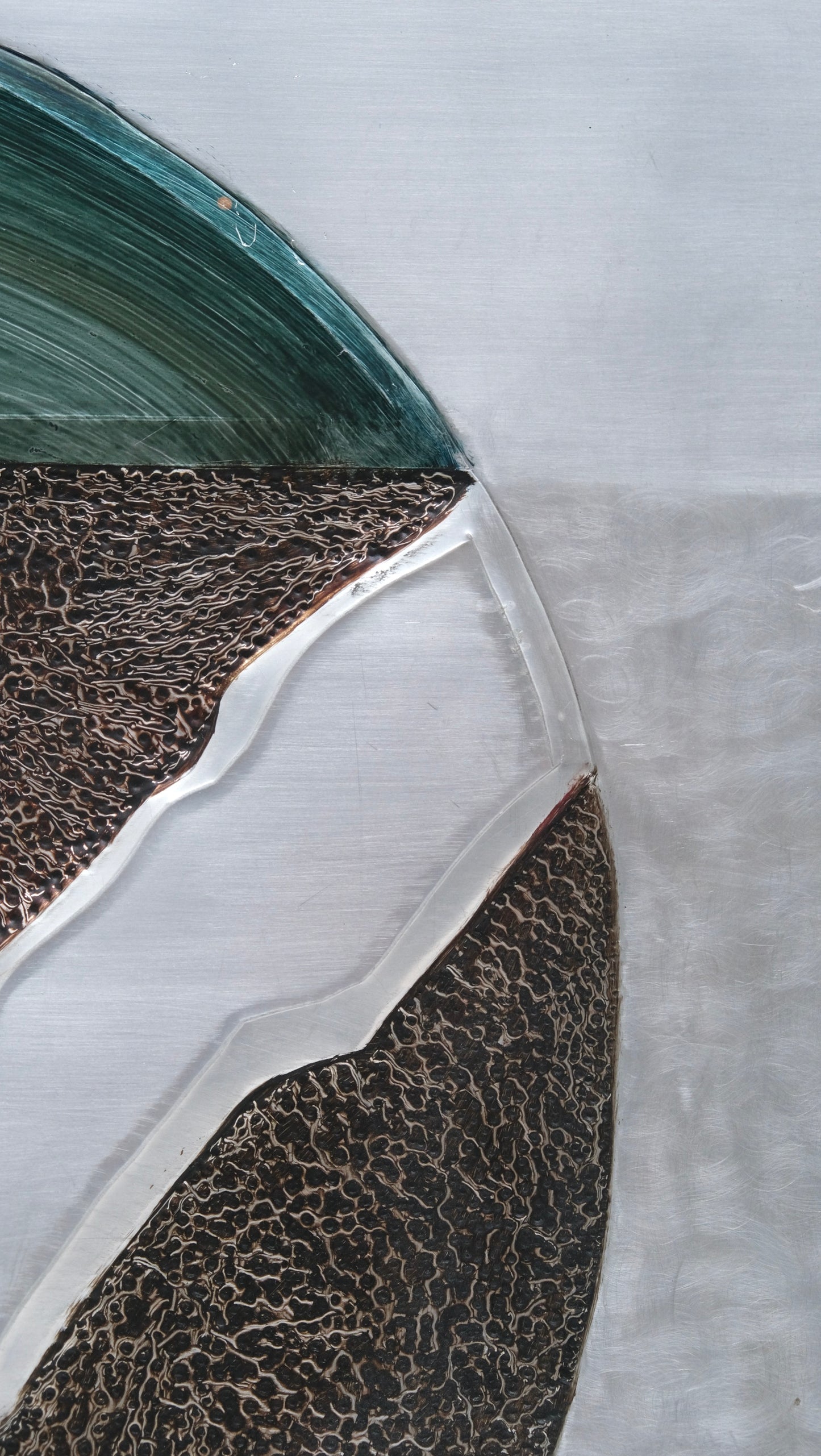 Panneau décoratif en aluminium repoussé - Tableaux et Miroirs - La Nouvelle Galerie