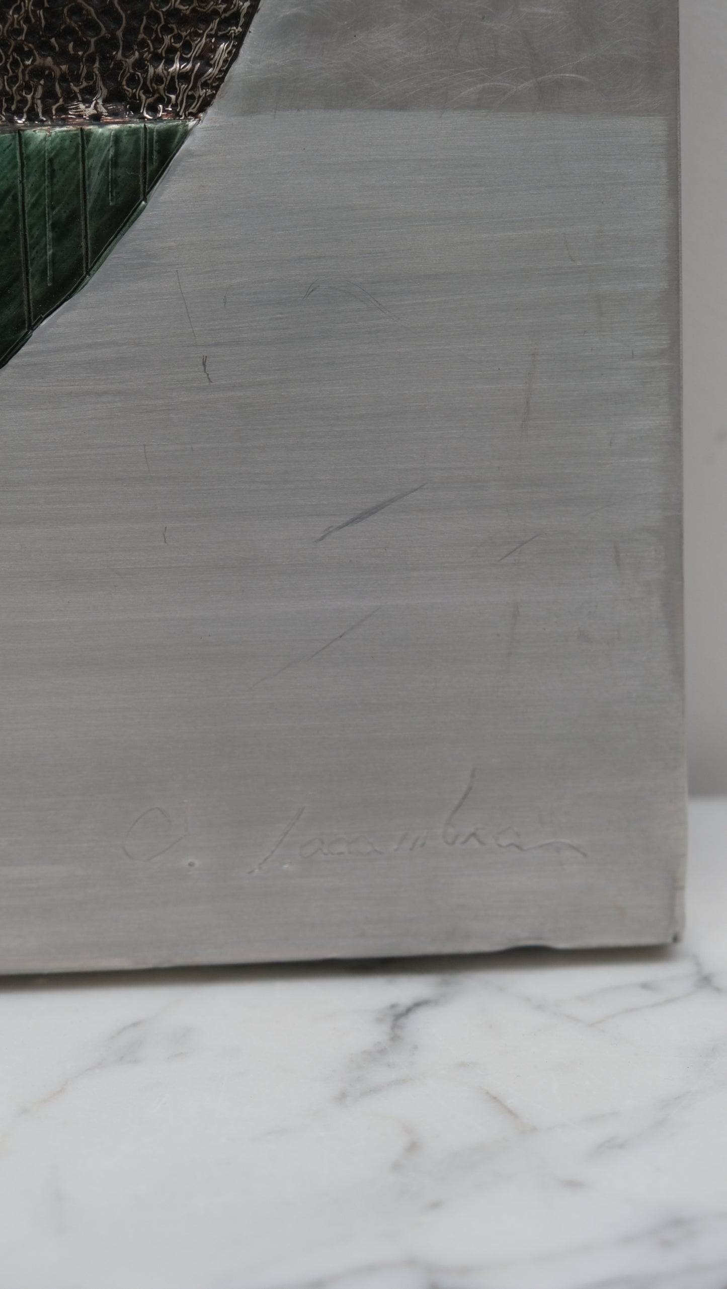 Panneau décoratif en aluminium repoussé - Tableaux et Miroirs - La Nouvelle Galerie