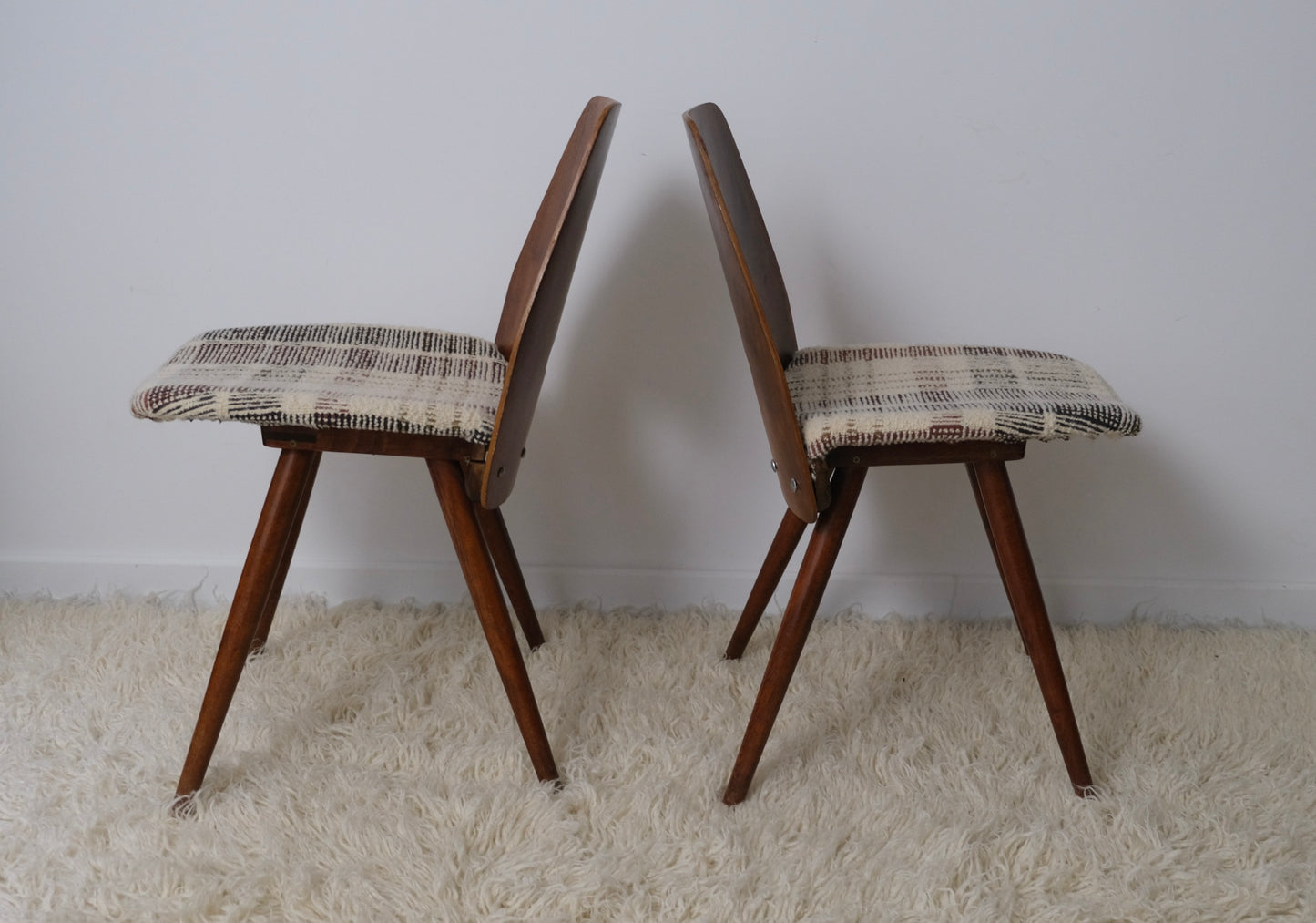 Paire de chaises Lollipop de Frantisek Jirak - Assises - La Nouvelle Galerie