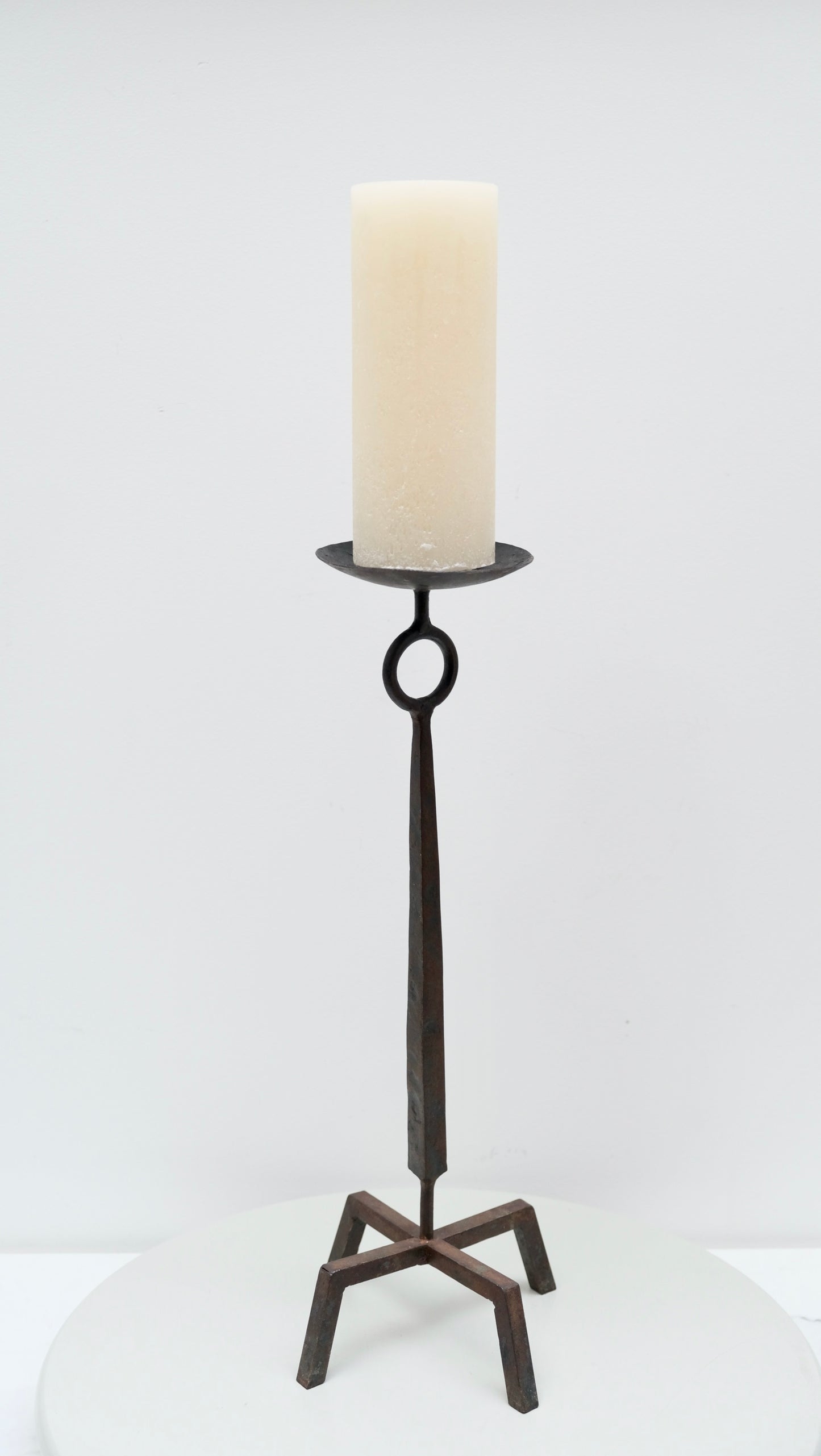 Candélabre en fer forgé