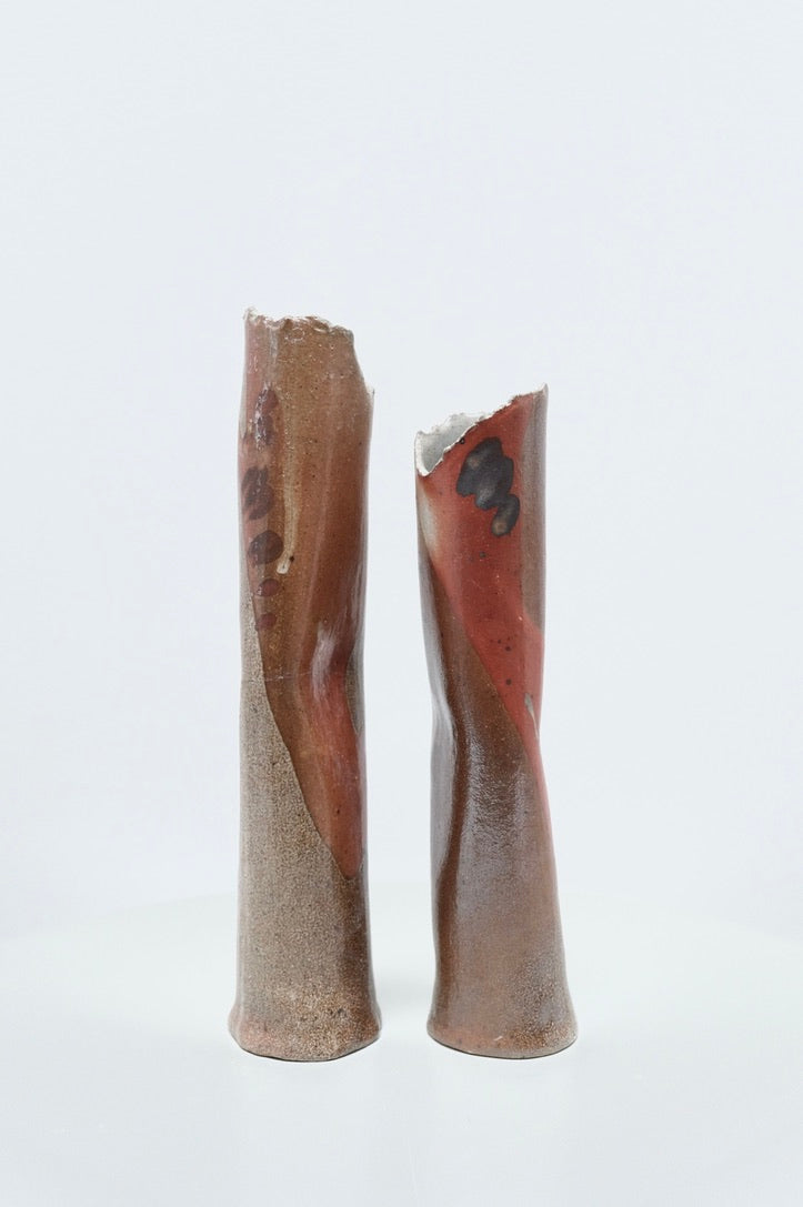 Paire de soliflores en céramique Objets décoratifs - La Nouvelle Galerie