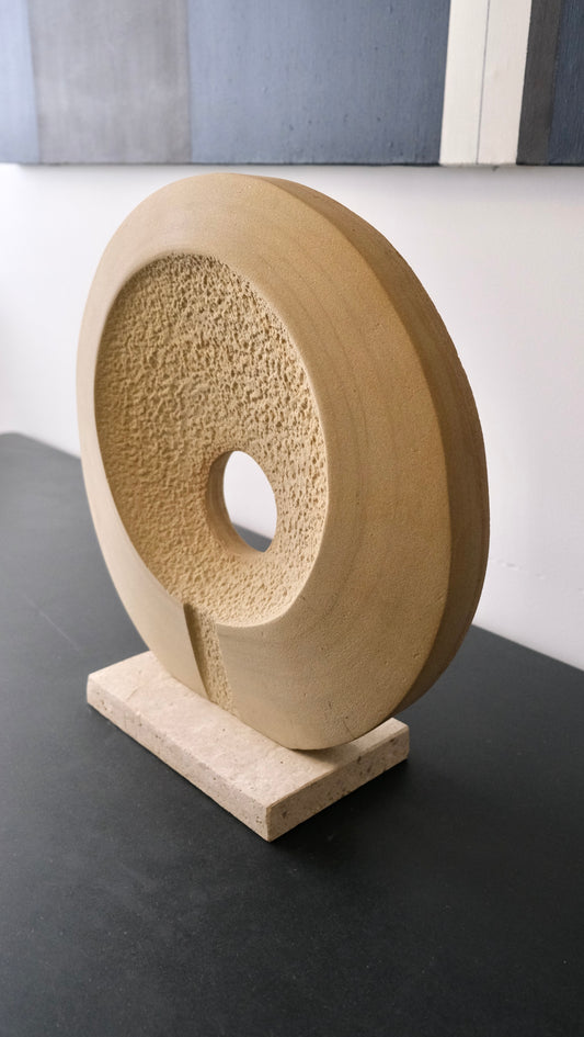 Sculpture en pierre calcaire 1970 - Arts décoratifs - La Nouvelle Galerie