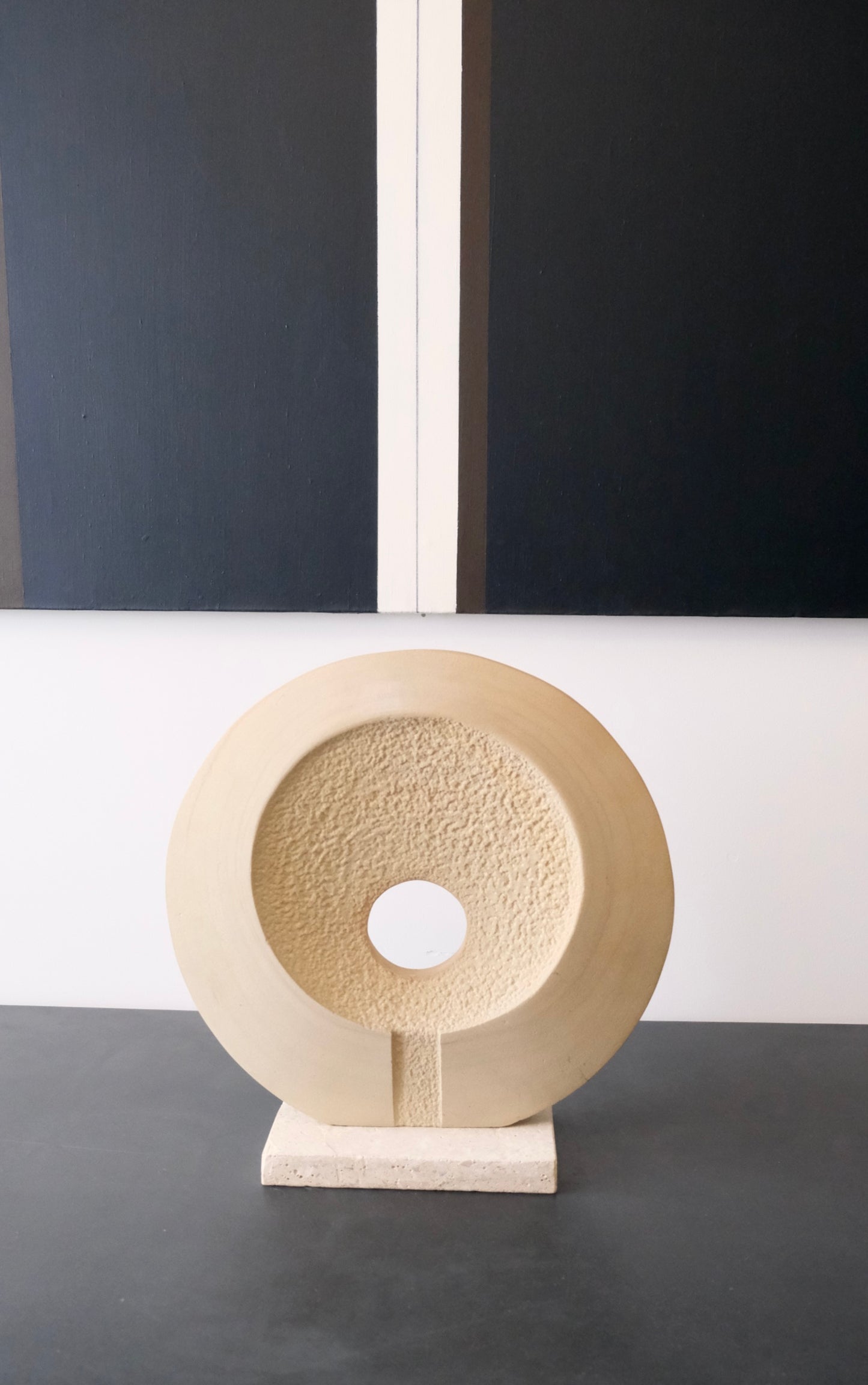 Sculpture en pierre calcaire 1970 - Arts décoratifs - La Nouvelle Galerie