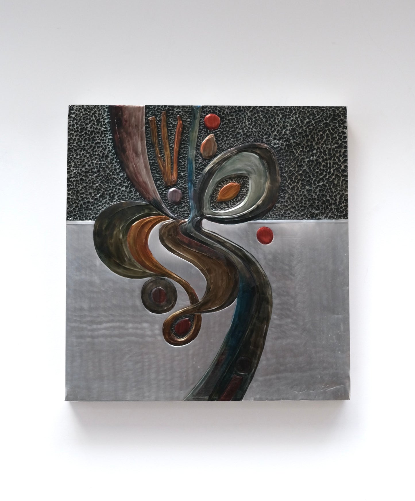 Panneau décoratif en aluminium repoussé GM - Tableaux et Miroirs - La Nouvelle Galerie
