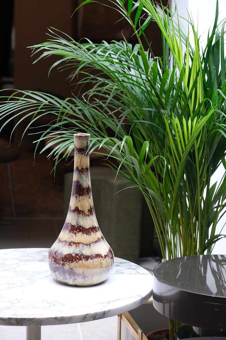 Vase soliflore en céramique vernissée - Objets d'art - La Nouvelle Galerie