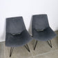 Paire de fauteuils en velours - Années 1950