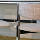 Chaises en chrome et tissu 70's - Assises - La Nouvelle Galerie