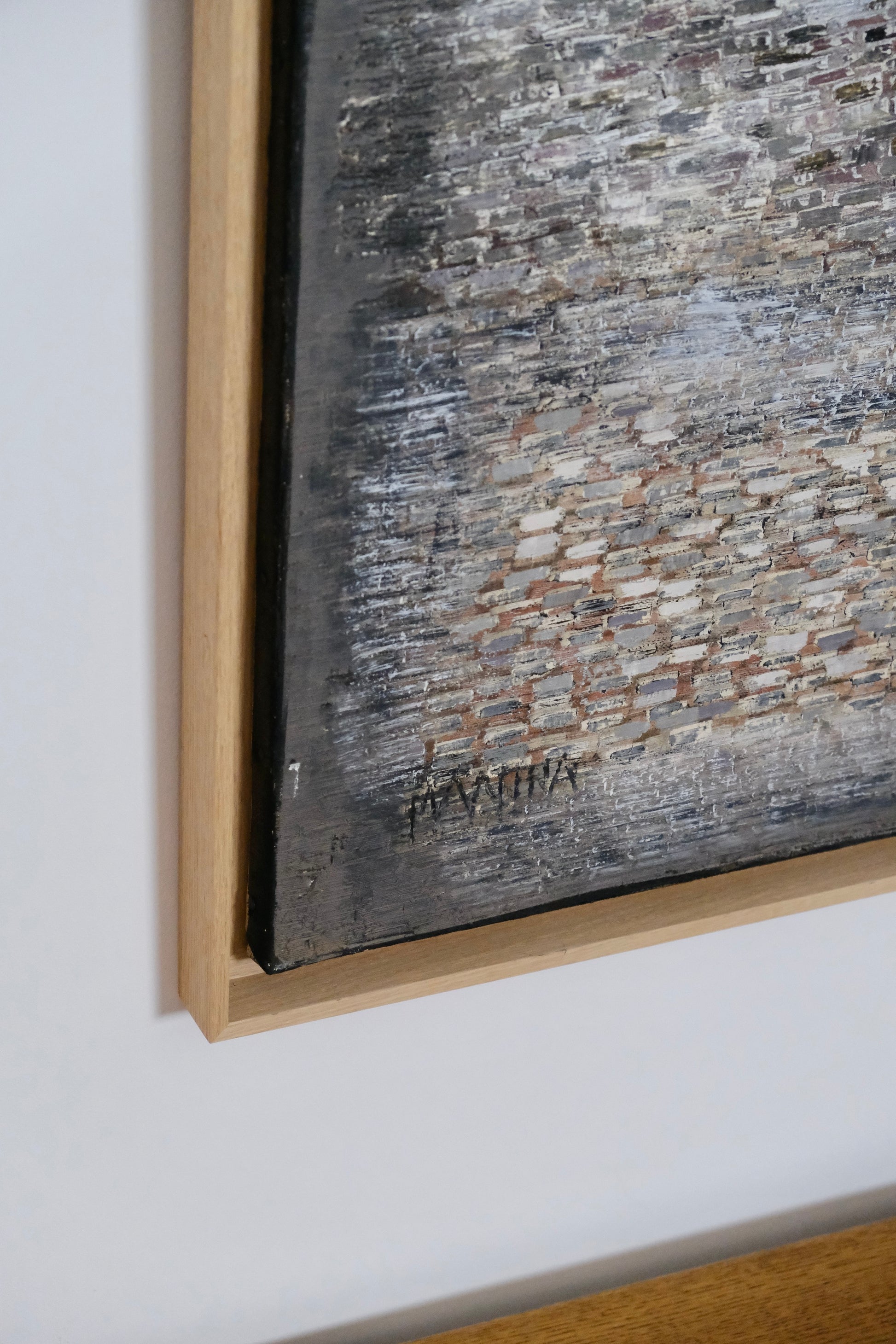 Huile sur toile Pierre Mantra - Tableaux et miroirs - La nouvelle galerie