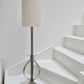 Lampe de sol en acier chromé - Luminaires - La Nouvelle Galerie