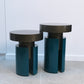 Paire de tables d'appoint en laque - Tables - La Nouvelle Galerie