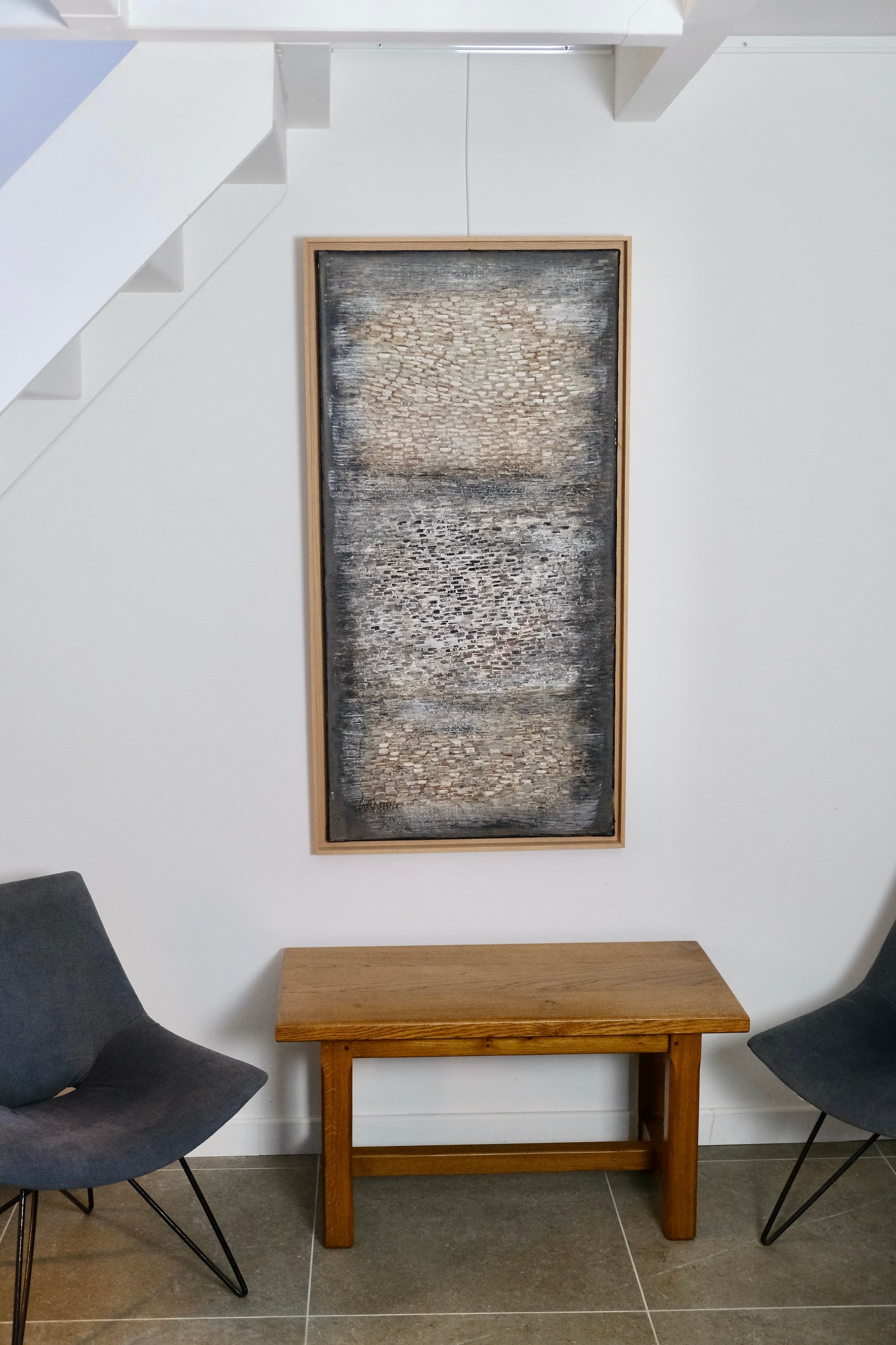 Huile sur toile Pierre Mantra - Tableaux et miroirs - La nouvelle galerie