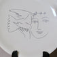 Assiette en faiënce signée Picasso