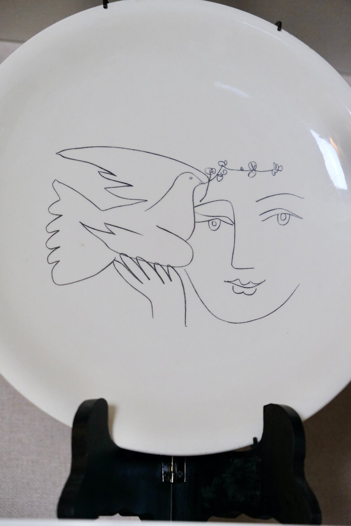 Assiette en faiënce signée Picasso