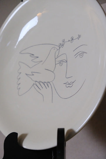 Assiette en faiënce signée Picasso