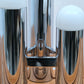 Lampe de table moderniste en chrome - Luminaires - La Nouvelle Galerie