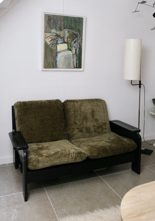 Canapé deux places style Tobia Scarpa  - Assises - La Nouvelle Galerie