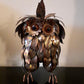 Hibou en métal