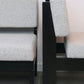 Paire de fauteuils en bois noir dlg de Tobia Scarpa - Assises - La Nouvelle Galerie