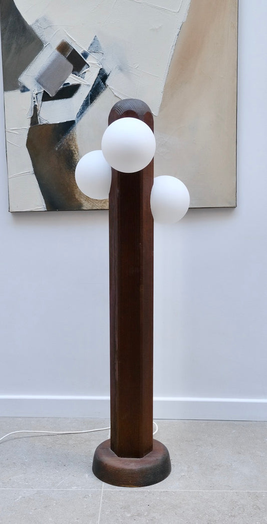 Lampadaire sculptural brutaliste - Luminaires - La Nouvelle Galerie