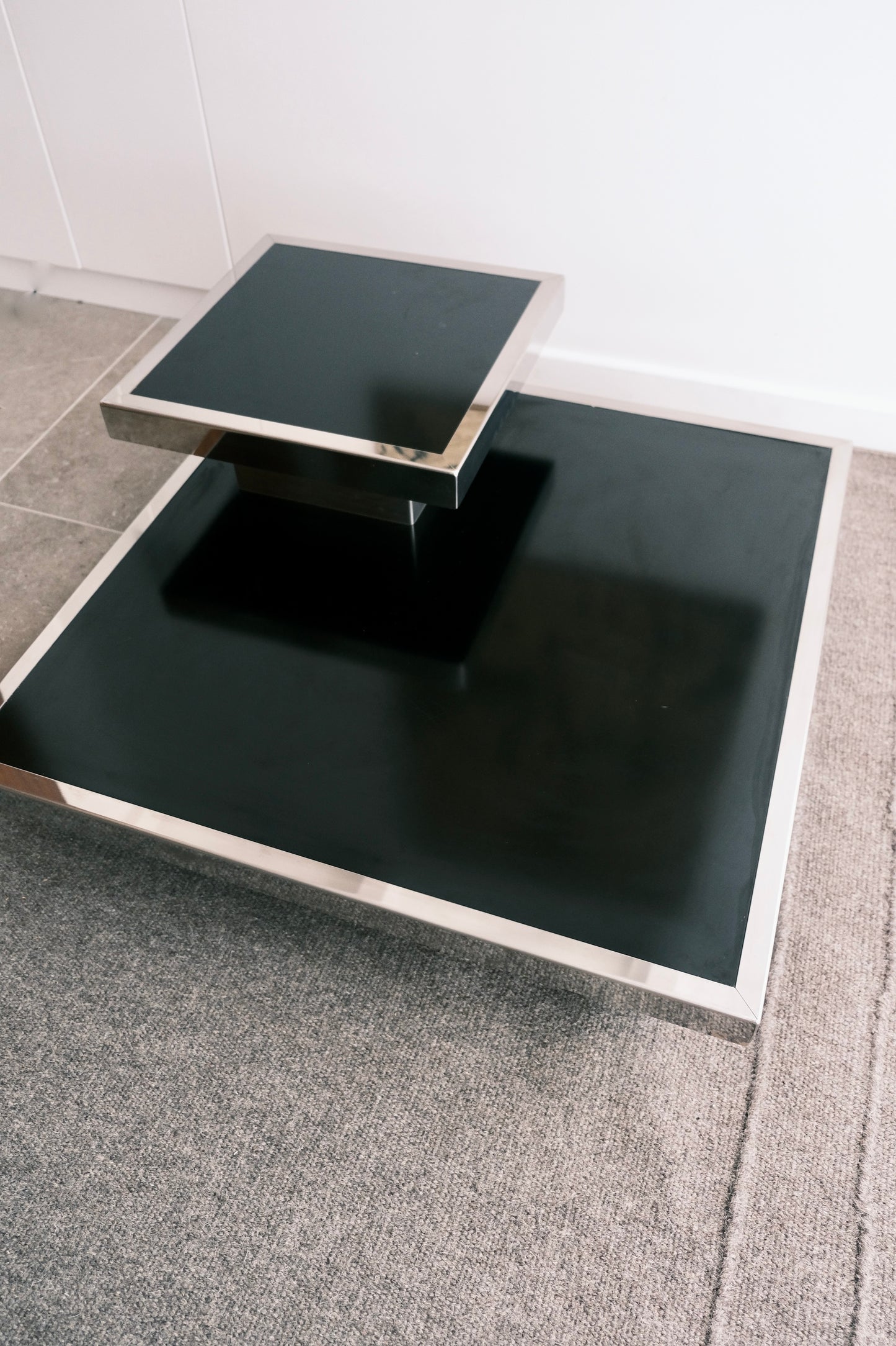 Table basse dans le style de Willy Rizzo