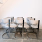 Chaises en chrome et tissu 70's - Assises - La Nouvelle Galerie