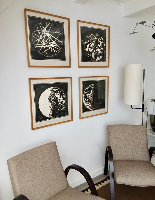 Série de gravures contemporaines