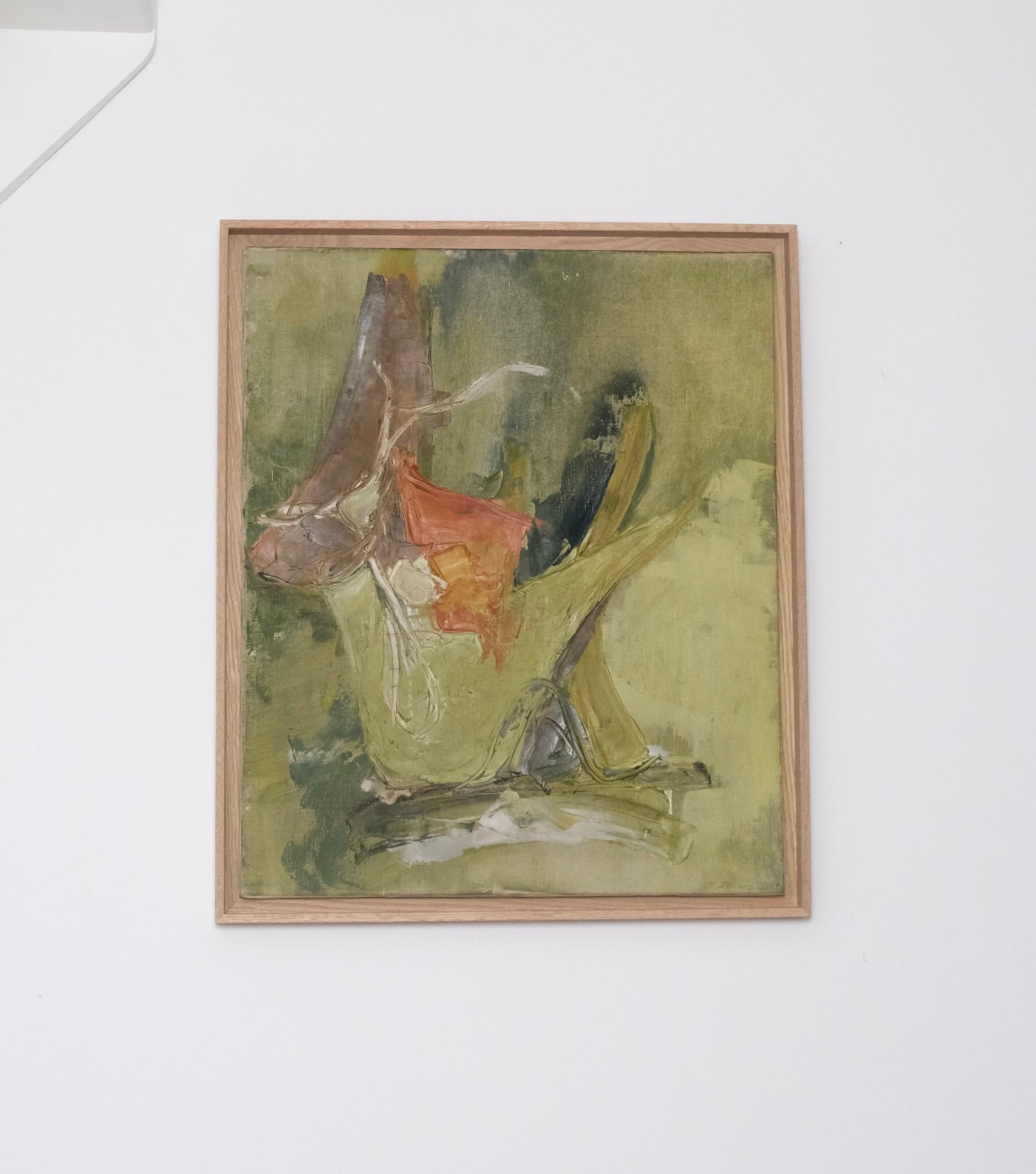 Peinture abstraite signée 1960 - Tableaux et Miroirs - La Nouvelle Galerie 