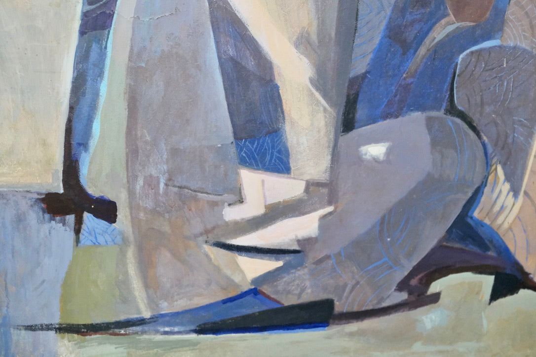 Composition XL sur panneau "Touaregs"