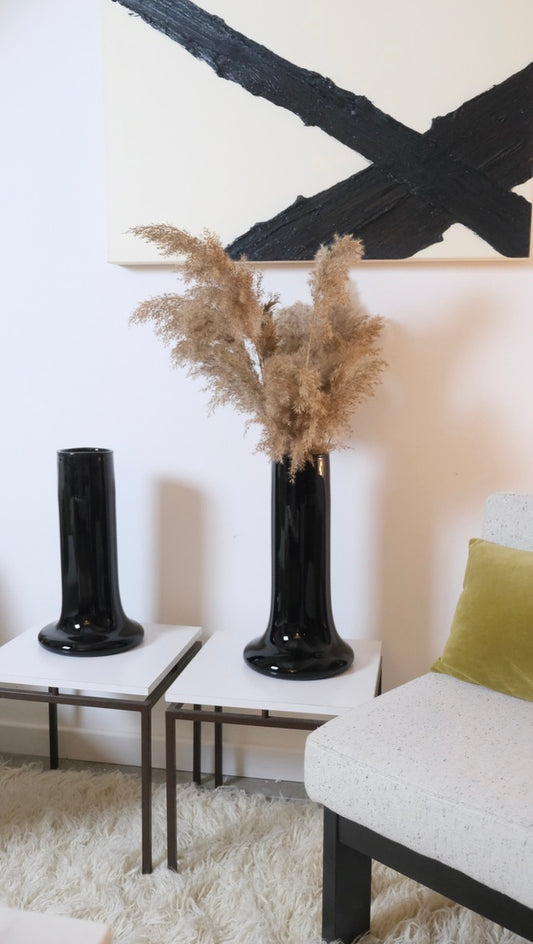 Grands vases en verre fait main - Objets d'art - La Nouvelle Galerie