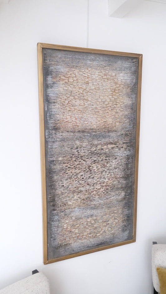Huile sur toile Pierre Mantra - Tableaux et miroirs - La nouvelle galerie