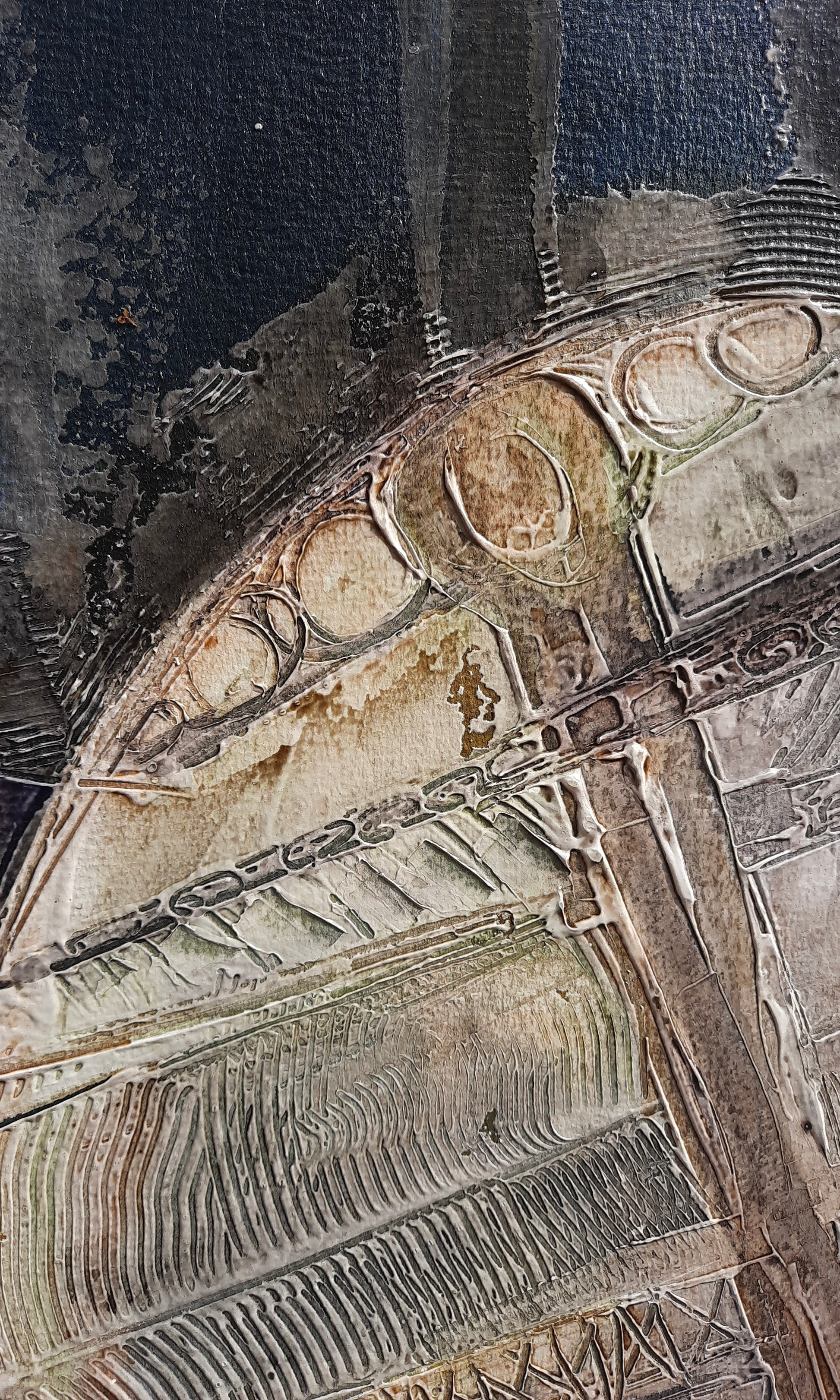 Peinture abstraite - Tableaux et miroirs - La Nouvelle Galerie